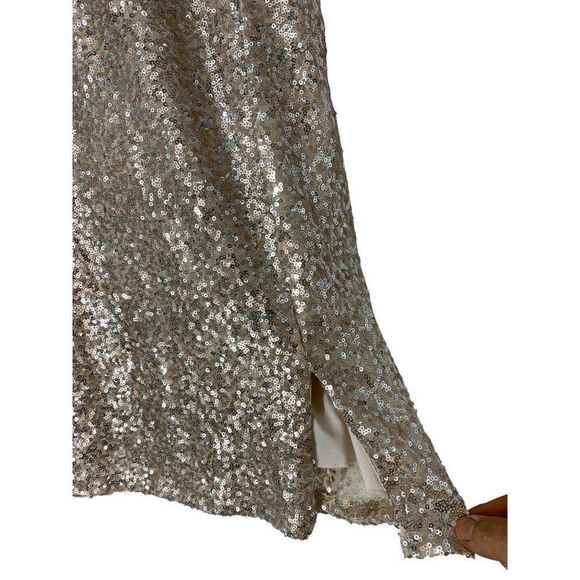 Women’s Windsor Off Shoulder Sequin Mini Dress Size 7/8 5313 Special Event - Picture 3 of 10